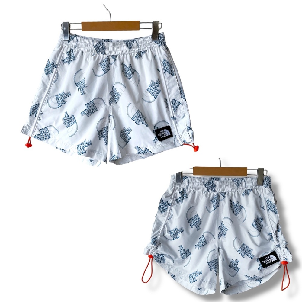 The North Face Retro Print Windwall Shorts Size XS